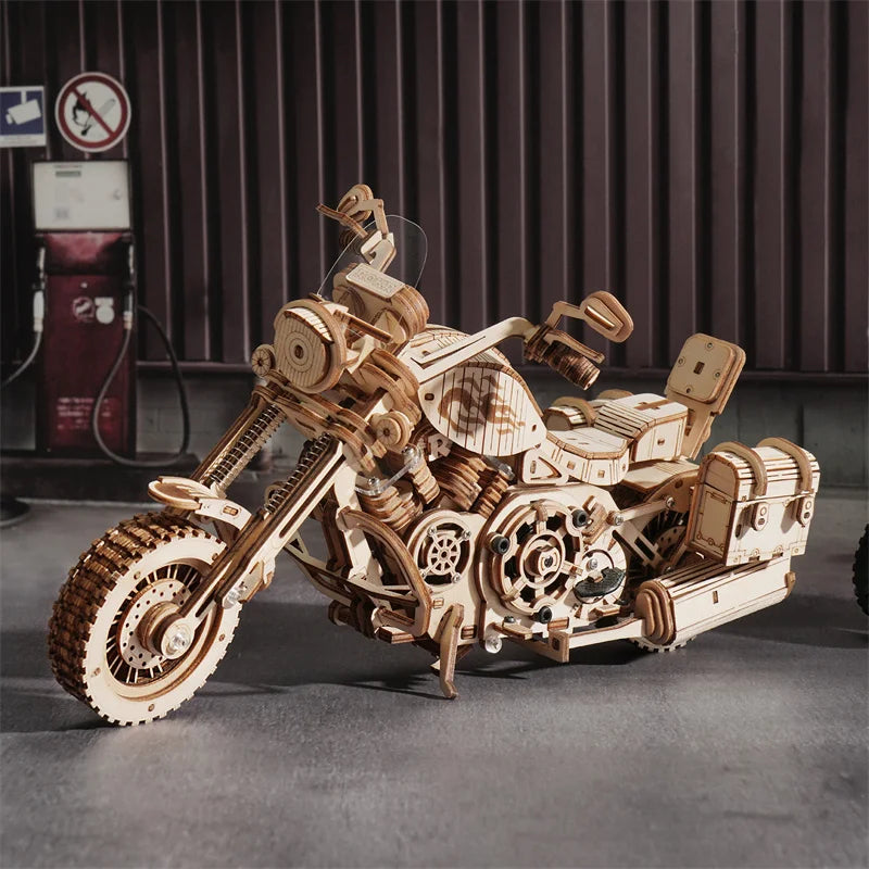 Quebra Cabeça Motocicleta 3D - Sejakids